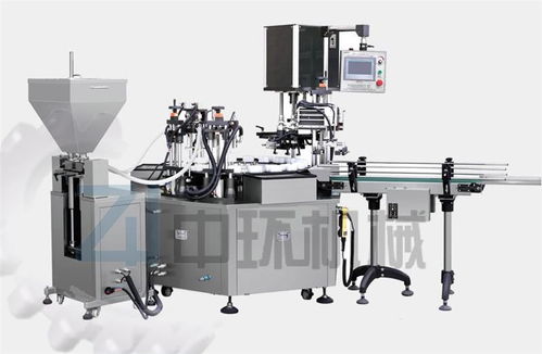 灌裝旋蓋機(jī) 中環(huán)機(jī)械 化工膏體灌裝旋蓋機(jī)